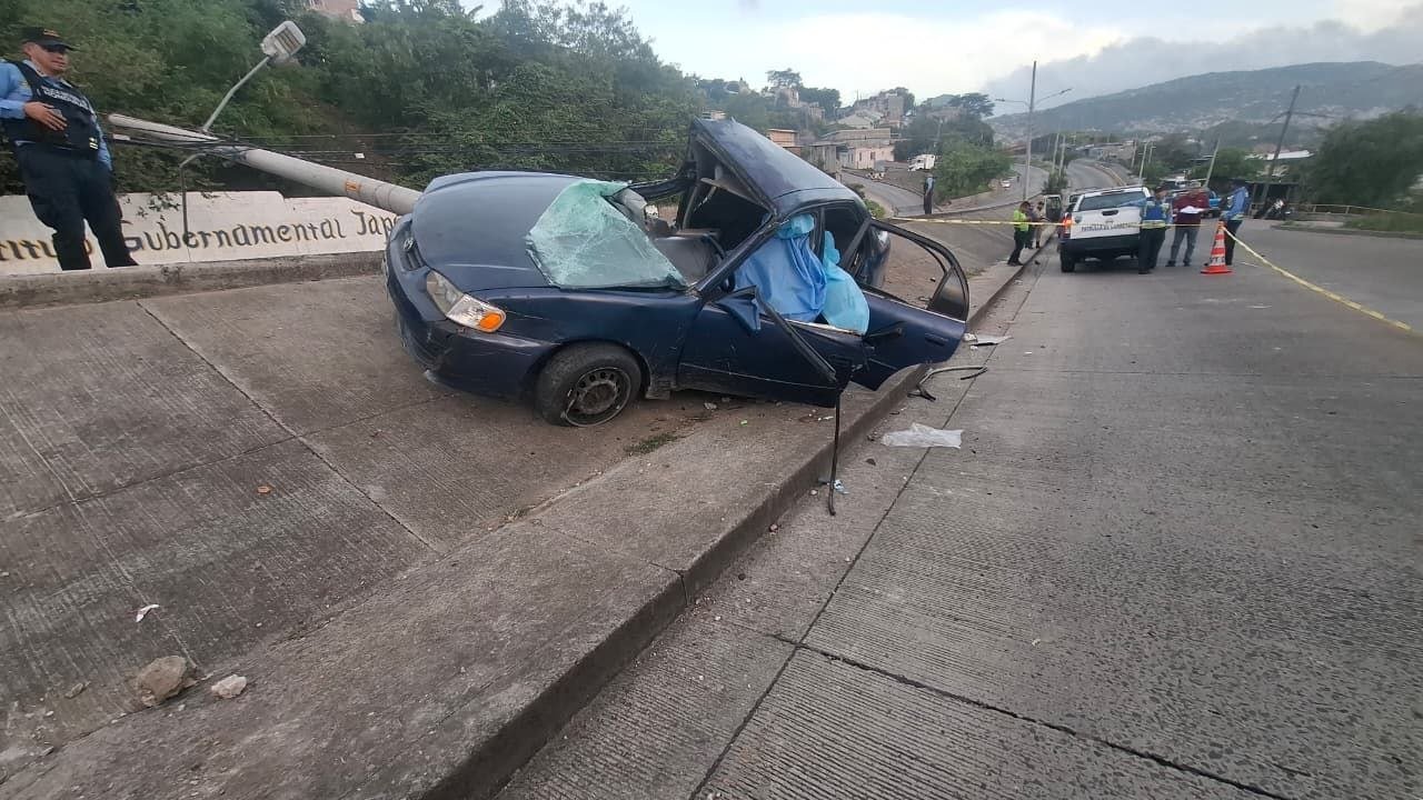 Accidente vial cobra la vida de una mujer y enciende las alarmas sobre la seguridad en Tegucigalpa