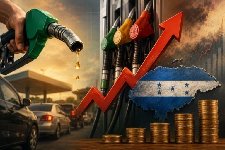 Nuevo trancazo a los combustibles para este lunes en Honduras