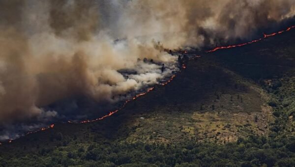 Incendios en España: más de 115.000 evacuados y emergencia nacional