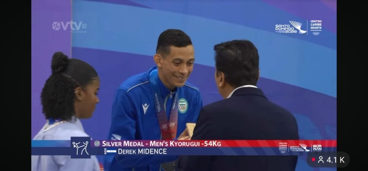 Dereck Midence da a Honduras su primer podio en Santo Domingo 2026