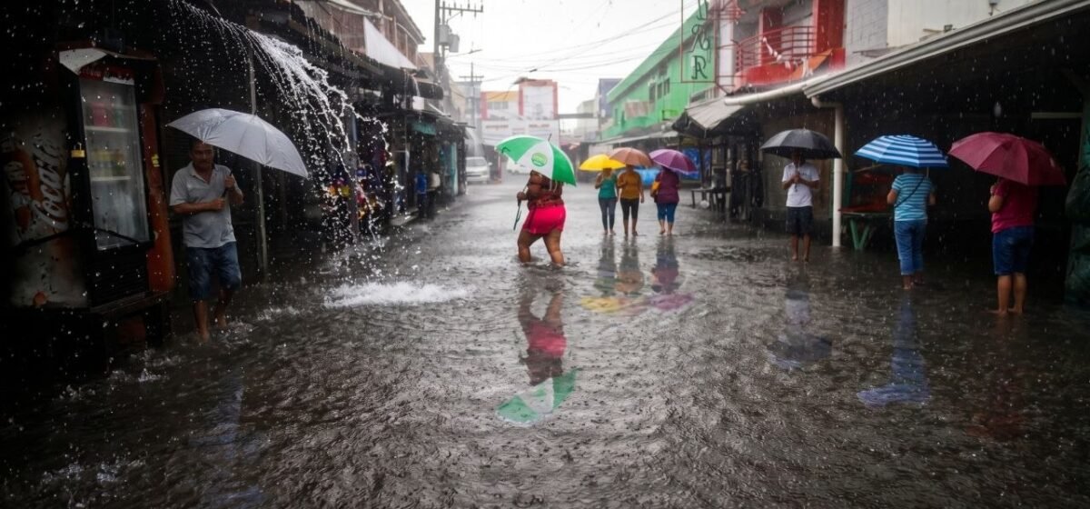 Alerta verde para 12 departamentos en Honduras por lluvias