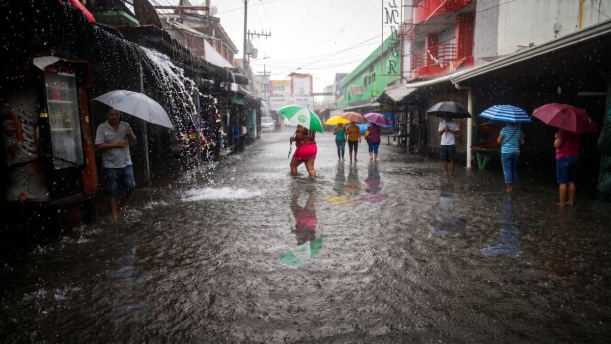 Alerta verde para 12 departamentos en Honduras por lluvias