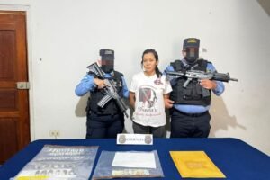 Capturan a 'La Patrona', presunta distribuidora de drogas en Lempira