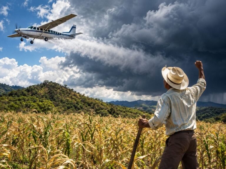 Honduras inicia siembra de nubes para combatir la sequía 2026
